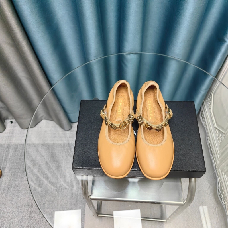 Ch*el flat shoes